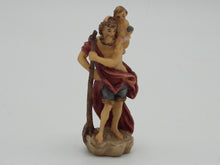 Laden Sie das Bild in den Galerie-Viewer, LEPI Holzfigur Der heilige Christophorus