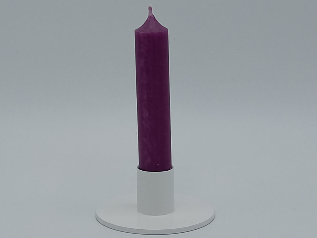 Stabkerze kurz 100x20mm violett