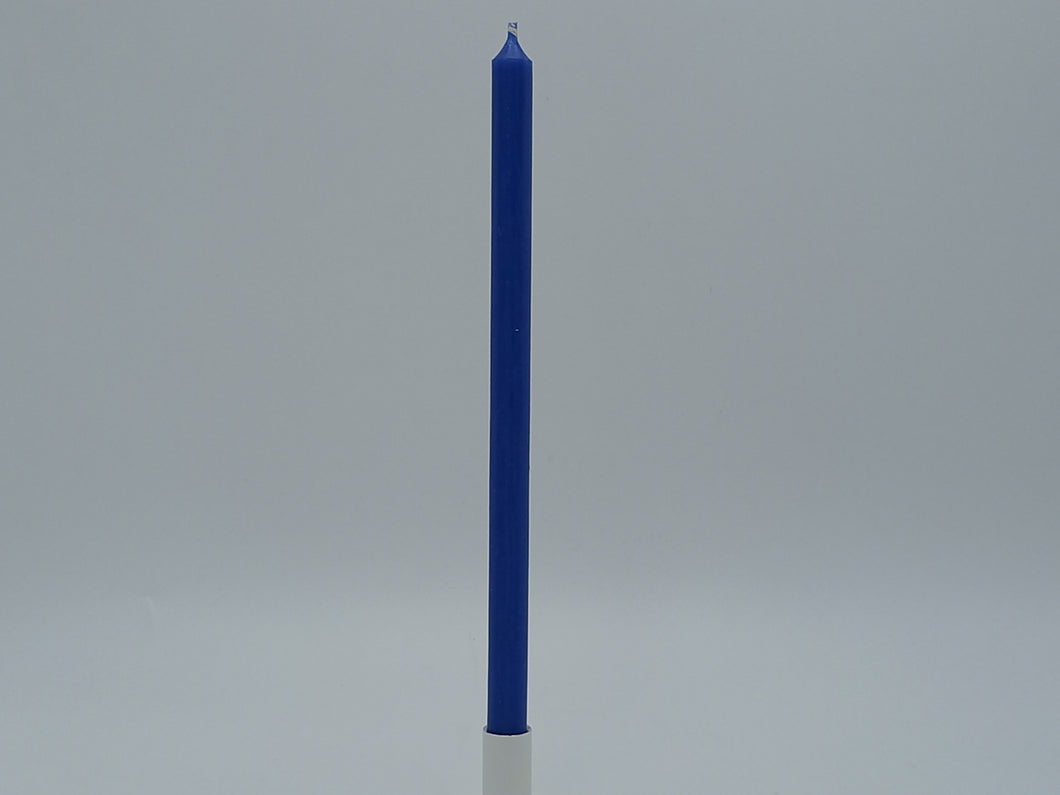 Baumkerzen lang 25cm blau