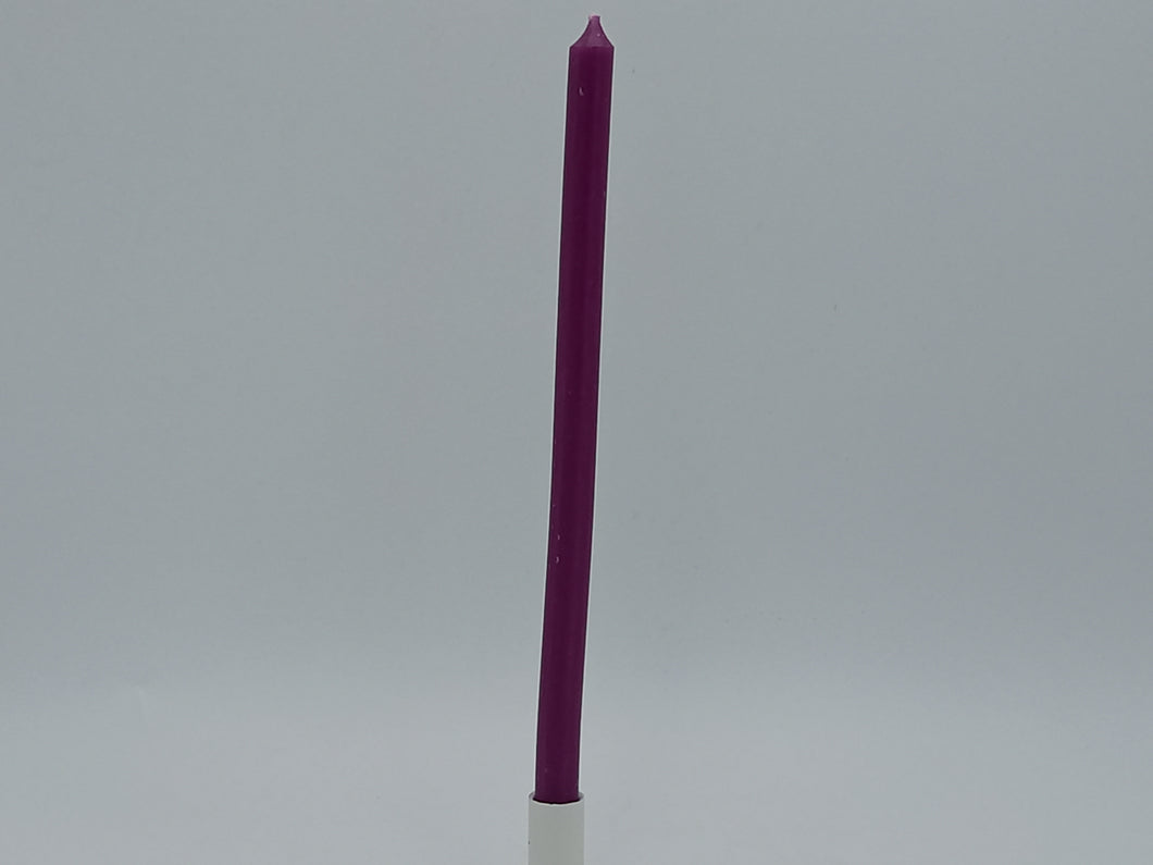 Baumkerzen lang 25cm violett
