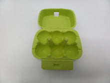 Laden Sie das Bild in den Galerie-Viewer, MINI Eierschachteli aus Karton lindengrün
