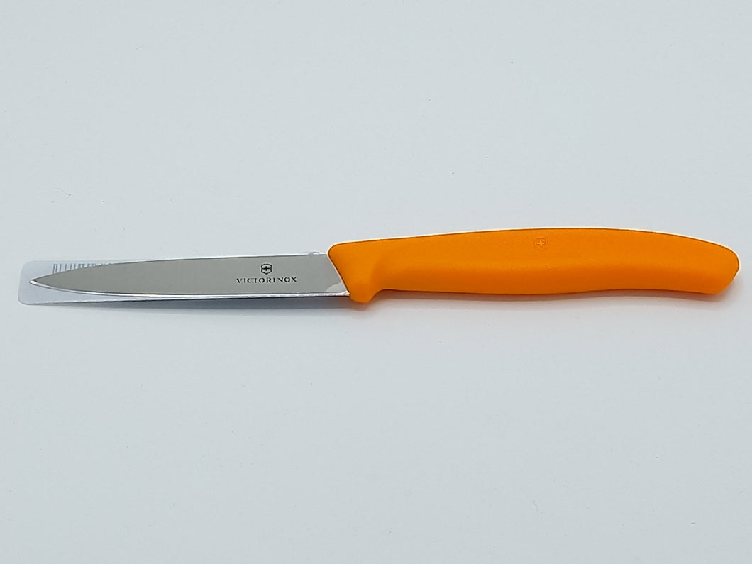Victorinox Swiss Classic Gemüsemesser mit geradem Schliff 8cm orange