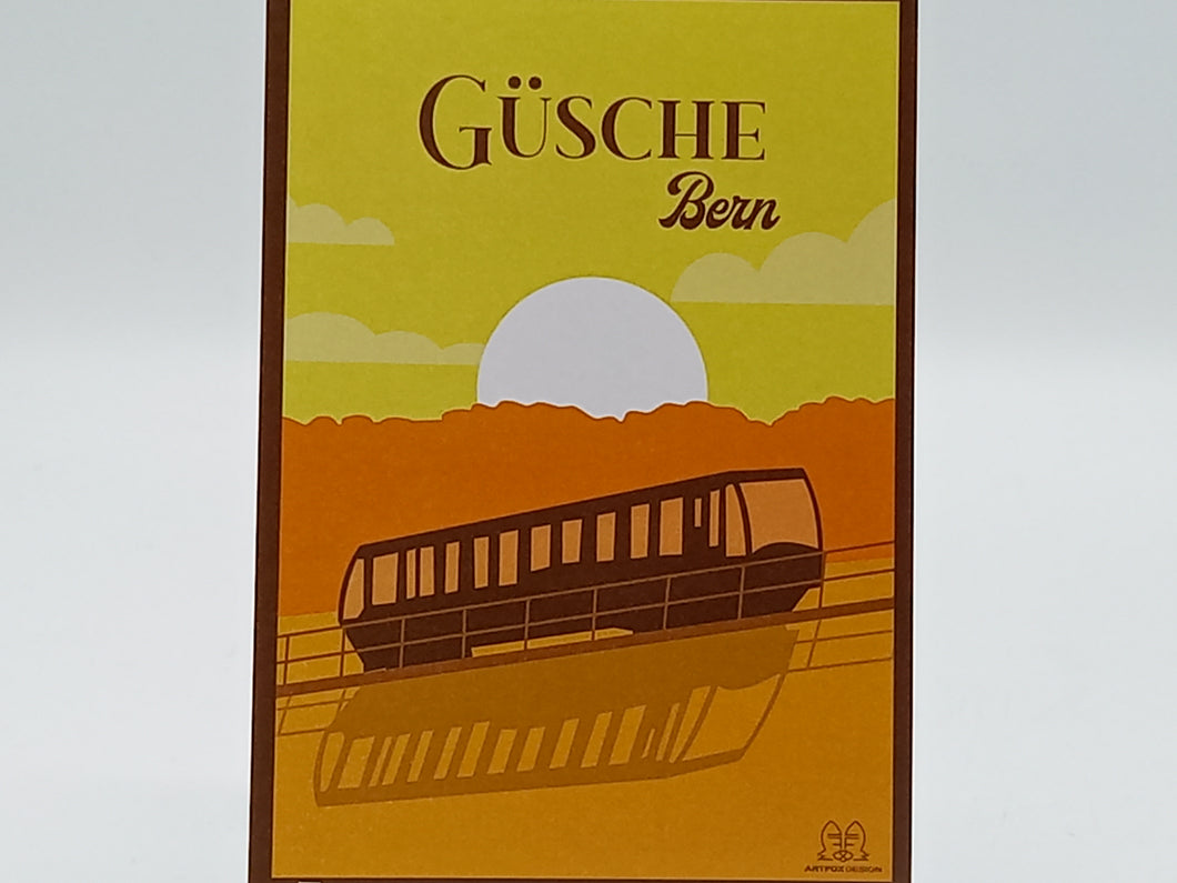Postkarte A6 von Bern