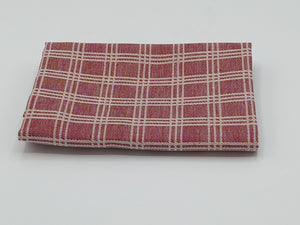 Geschirrtuch Halbleinen 45x 73cm bordeaux
